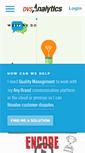 Mobile Screenshot of dvsanalytics.com